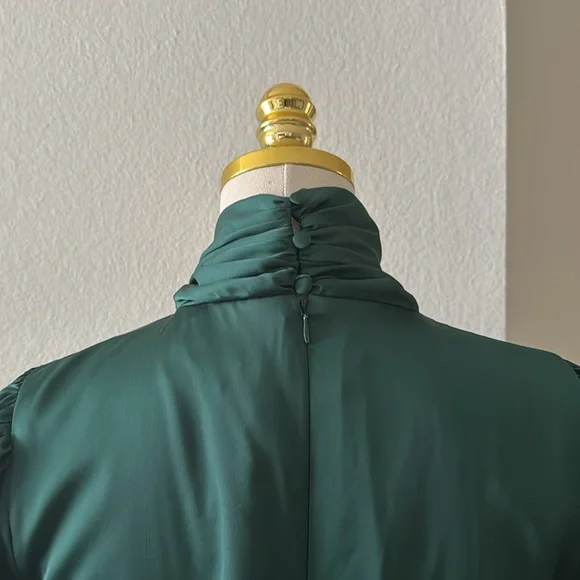 Alexia Admor Gillian Dress - Emerald, Size 6 | NWT - Picture 4 of 6